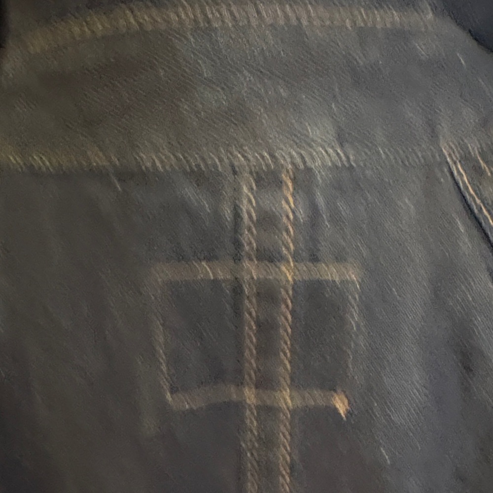 Long Dark Denim trench Coat - Picture 8 of 10